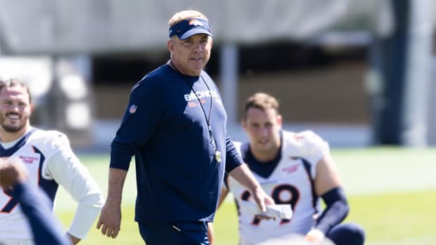 Denver Broncos head coach Sean Payton